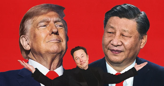 Chinese Art Sensation Unveils “Two Titans” (两位泰坦) as Symbolic Welcome Gift for Trump and Elon Musk